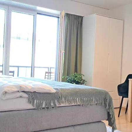 Gruenes 1-Zimmer-Appartement Kreuzlingen Extérieur photo