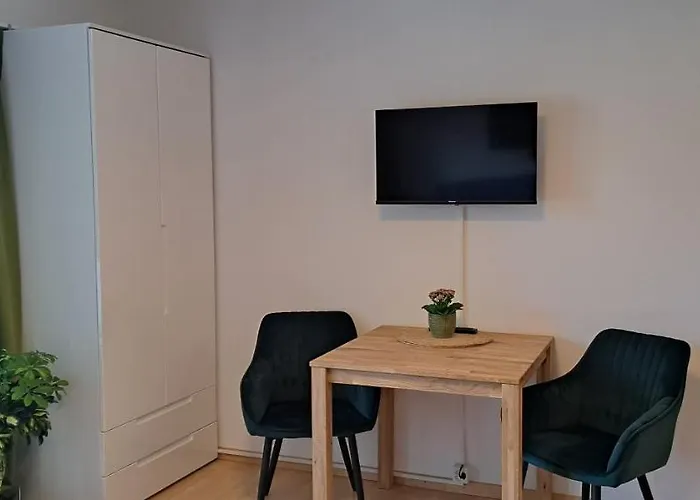 Gruenes 1-Zimmer-Appartement